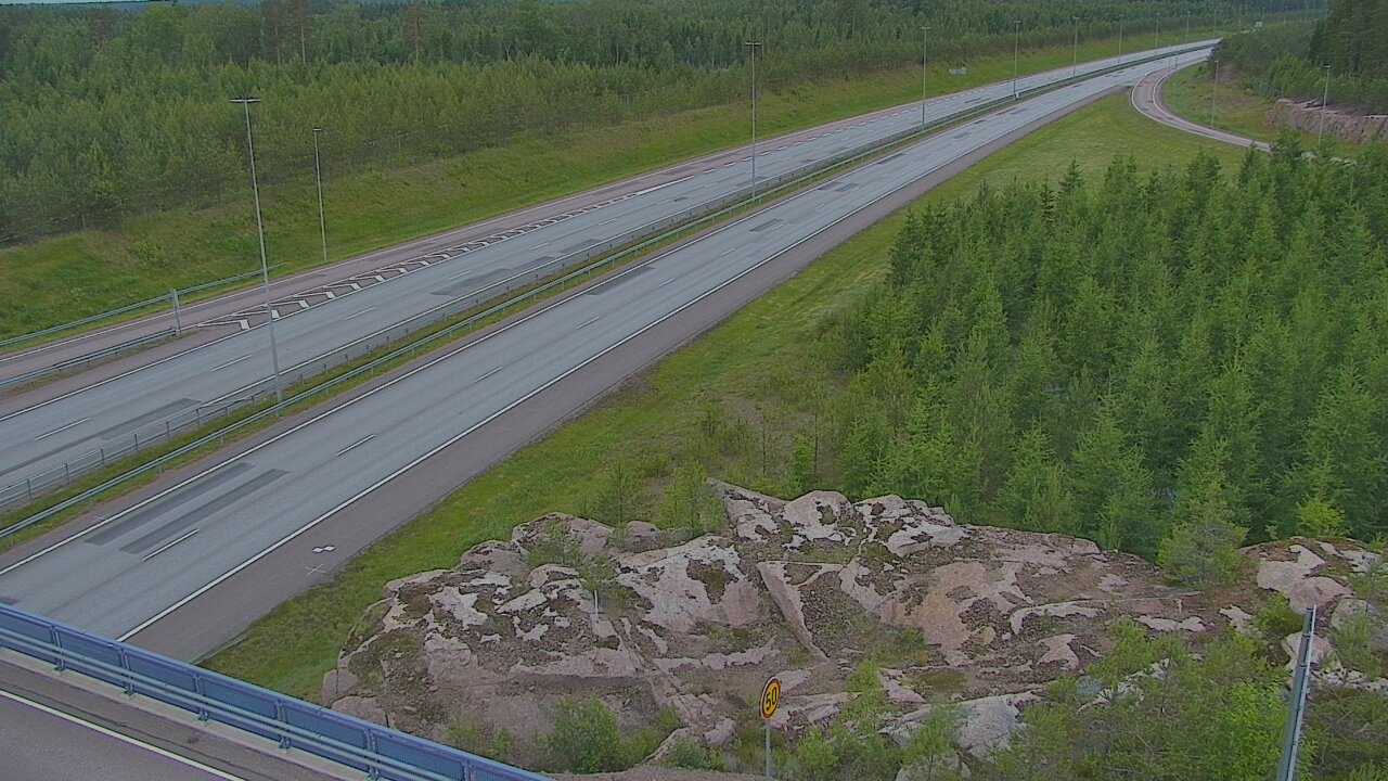 Weather Camera Image Väg 7 Pyttis, Ahvenkoski, Pyhtää, Kymenlaakso