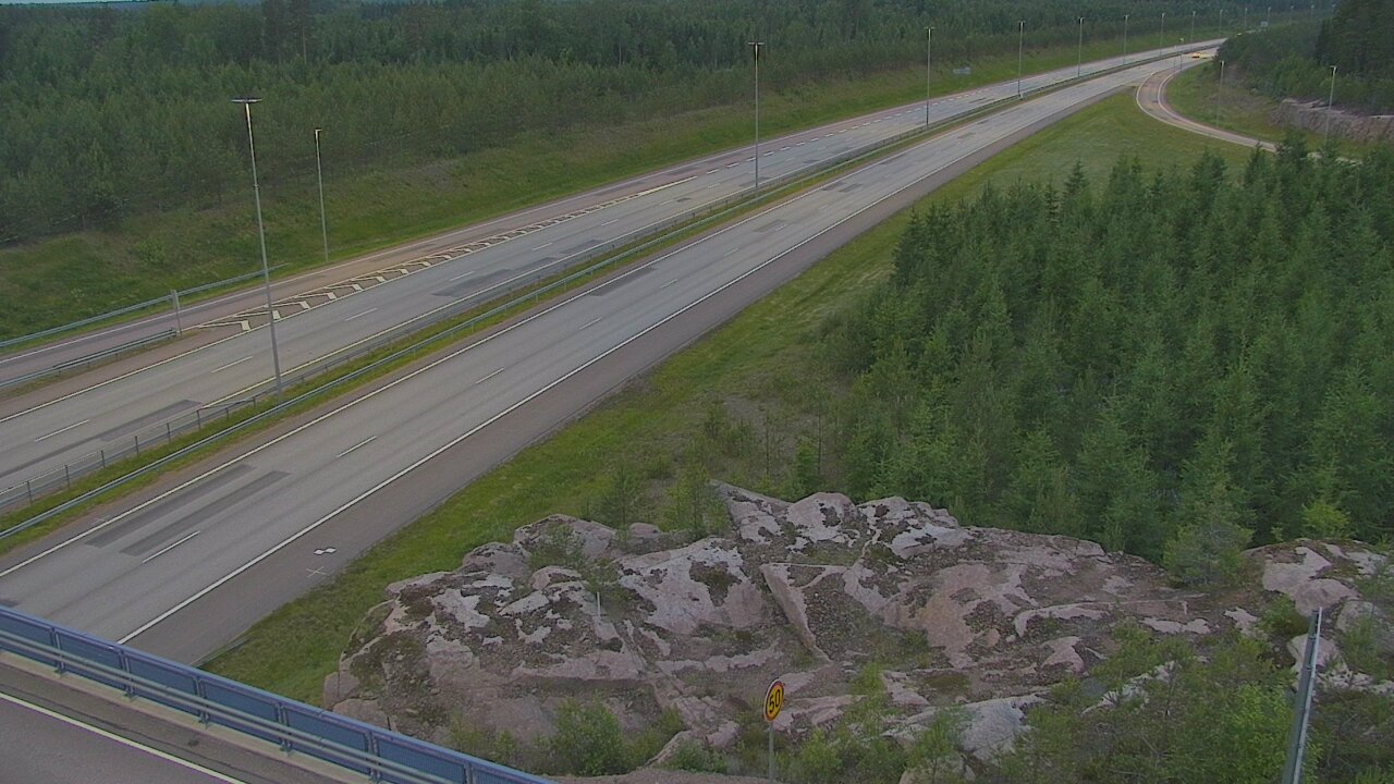 Weather Camera Image Väg 7 Pyttis, Ahvenkoski, Pyhtää, Kymenlaakso
