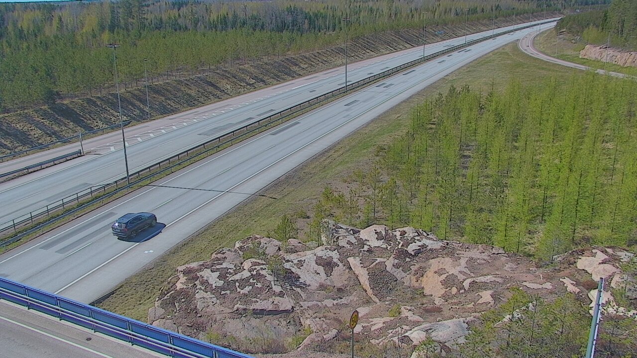 Weather Camera Image Väg 7 Pyttis, Ahvenkoski, Pyhtää, Kymenlaakso
