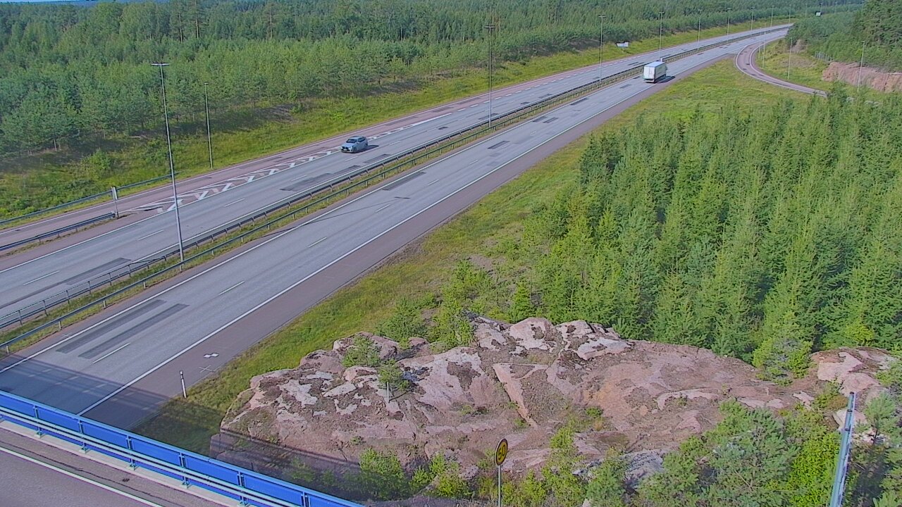 Weather Camera Image Road 7 Pyhtää, Ahvenkoski, Pyhtää, Kymenlaakso