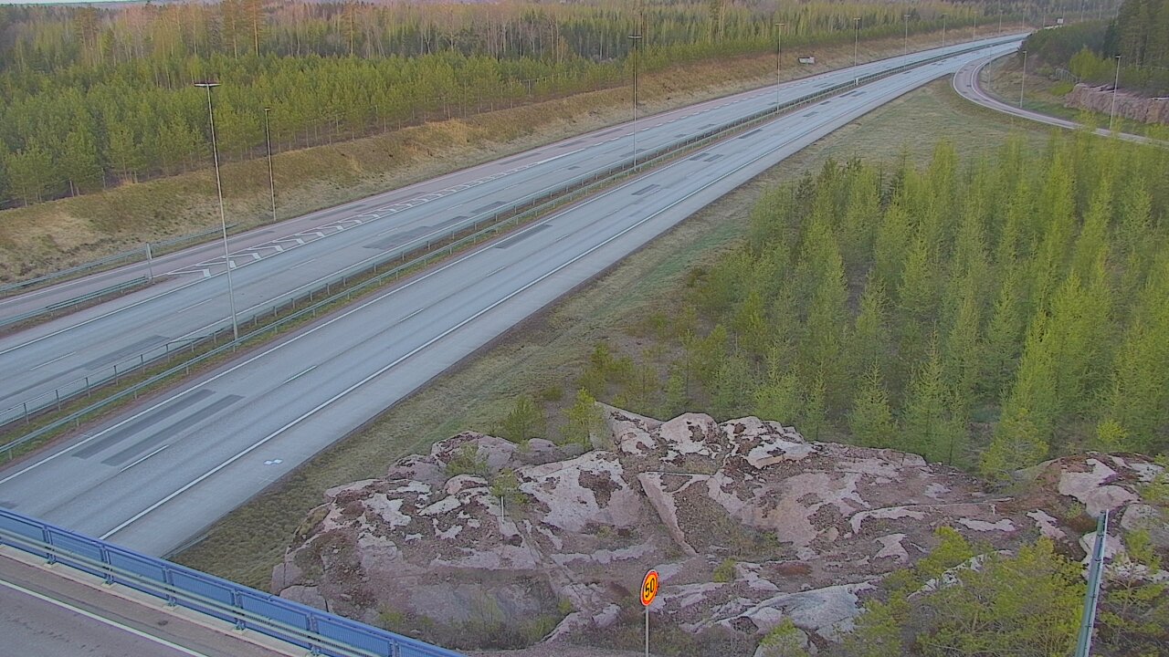 Weather Camera Image Road 7 Pyhtää, Ahvenkoski, Pyhtää, Kymenlaakso