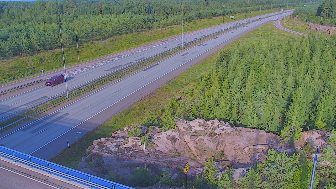 Weather Camera Image Road 7 Pyhtää, Ahvenkoski, Pyhtää, Kymenlaakso