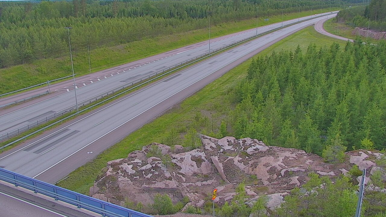 Weather Camera Image Väg 7 Pyttis, Ahvenkoski, Pyhtää, Kymenlaakso