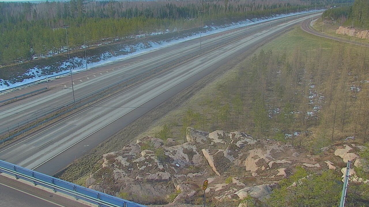 Weather Camera Image Road 7 Pyhtää, Ahvenkoski, Pyhtää, Kymenlaakso