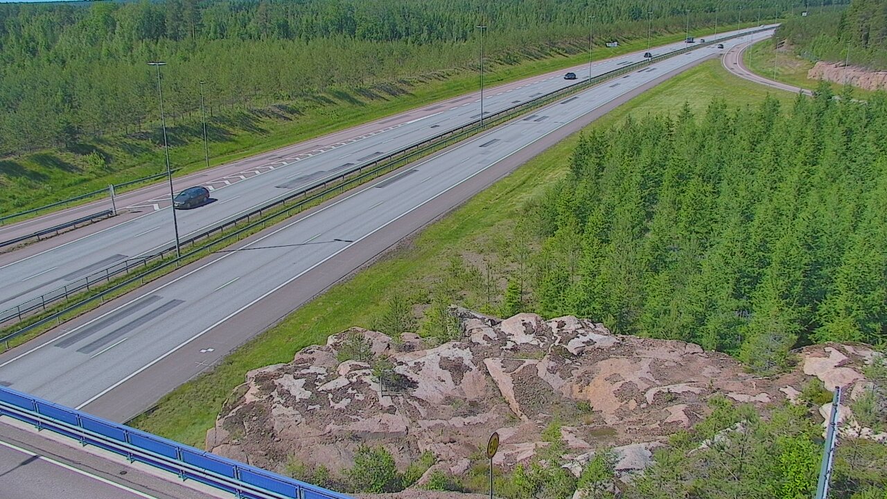 Weather Camera Image Väg 7 Pyttis, Ahvenkoski, Pyhtää, Kymenlaakso