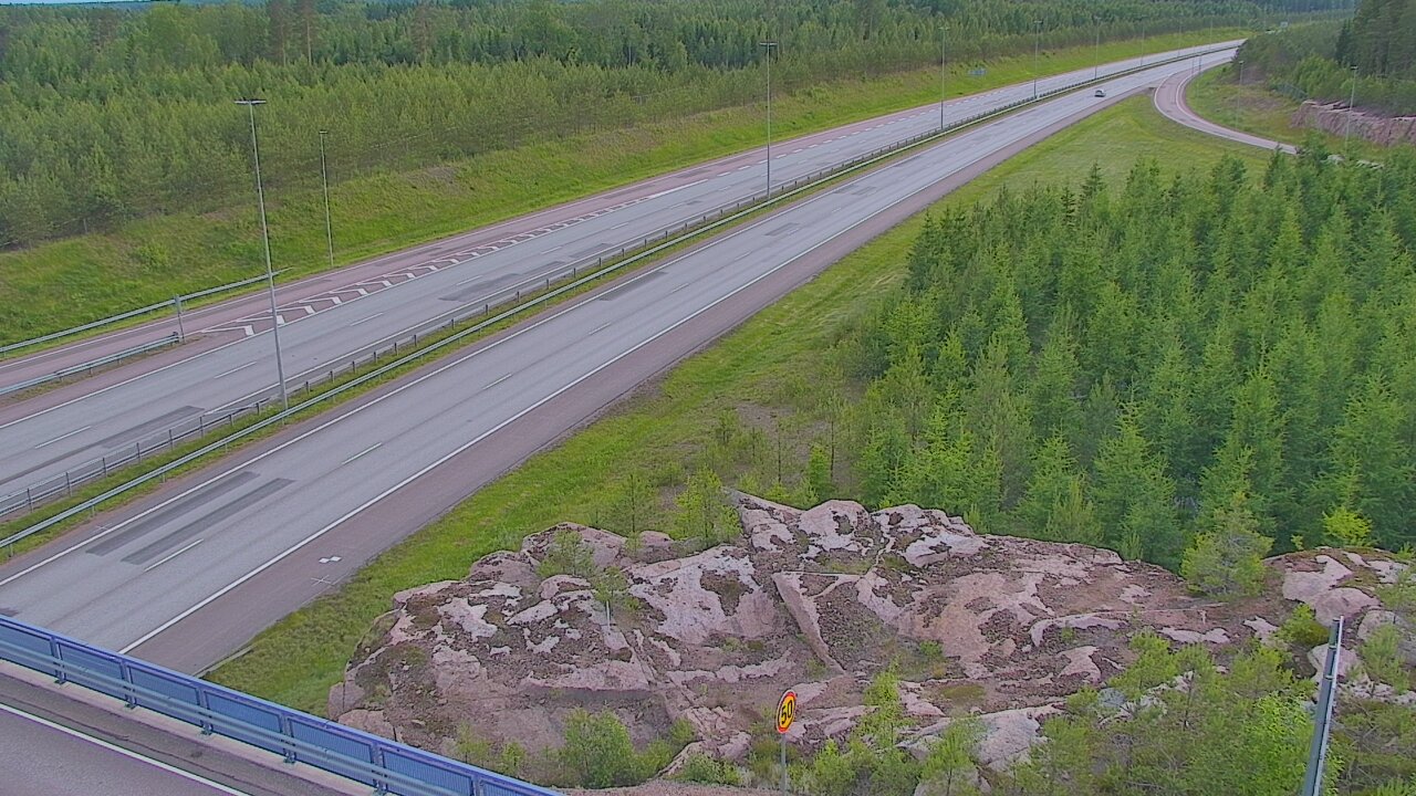 Weather Camera Image Väg 7 Pyttis, Ahvenkoski, Pyhtää, Kymenlaakso