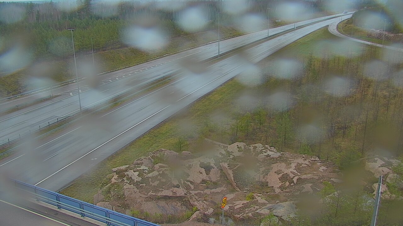Weather Camera Image Väg 7 Pyttis, Ahvenkoski, Pyhtää, Kymenlaakso
