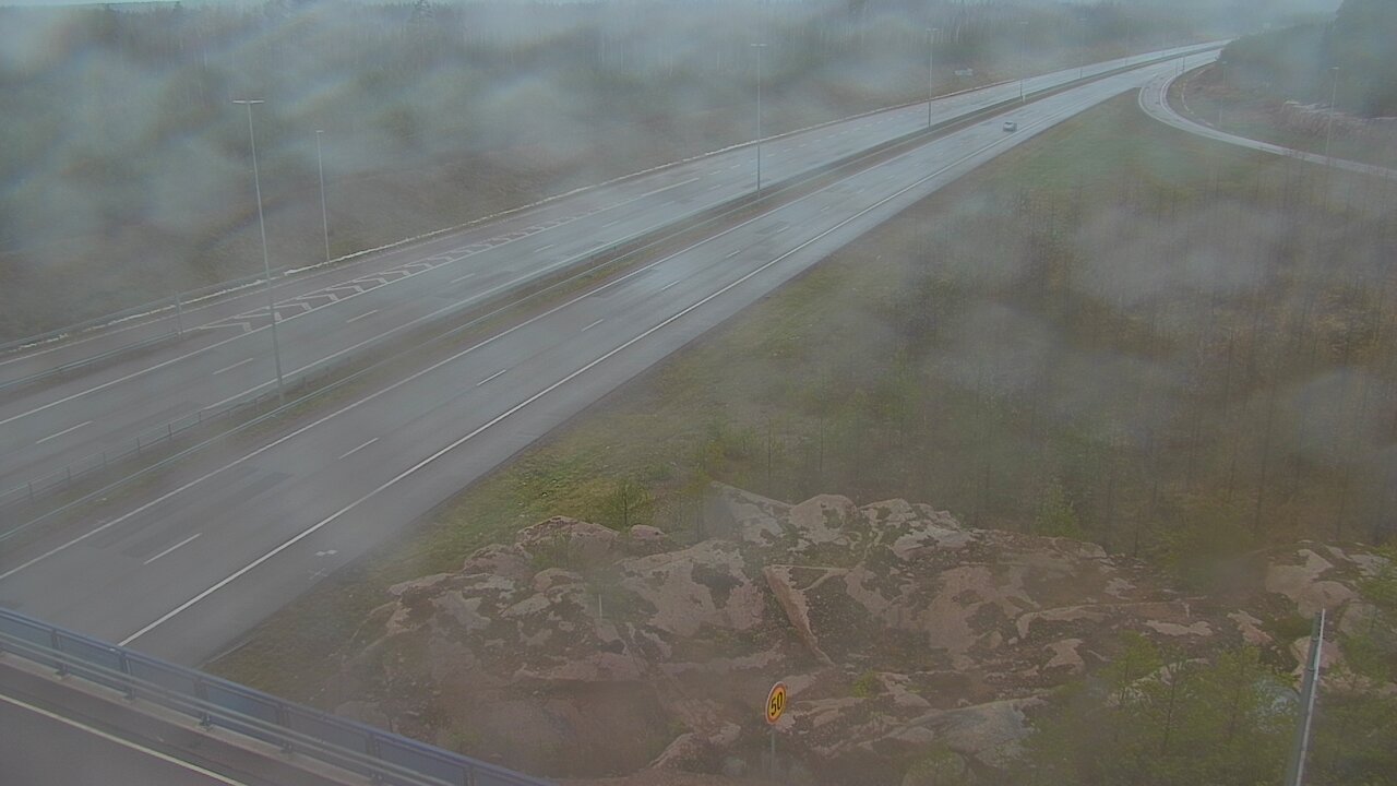 Weather Camera Image Väg 7 Pyttis, Ahvenkoski, Pyhtää, Kymenlaakso