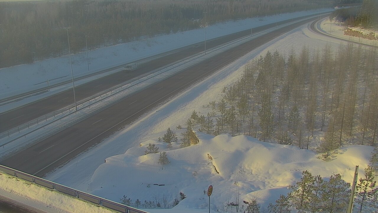 Weather Camera Image Road 7 Pyhtää, Ahvenkoski, Pyhtää, Kymenlaakso