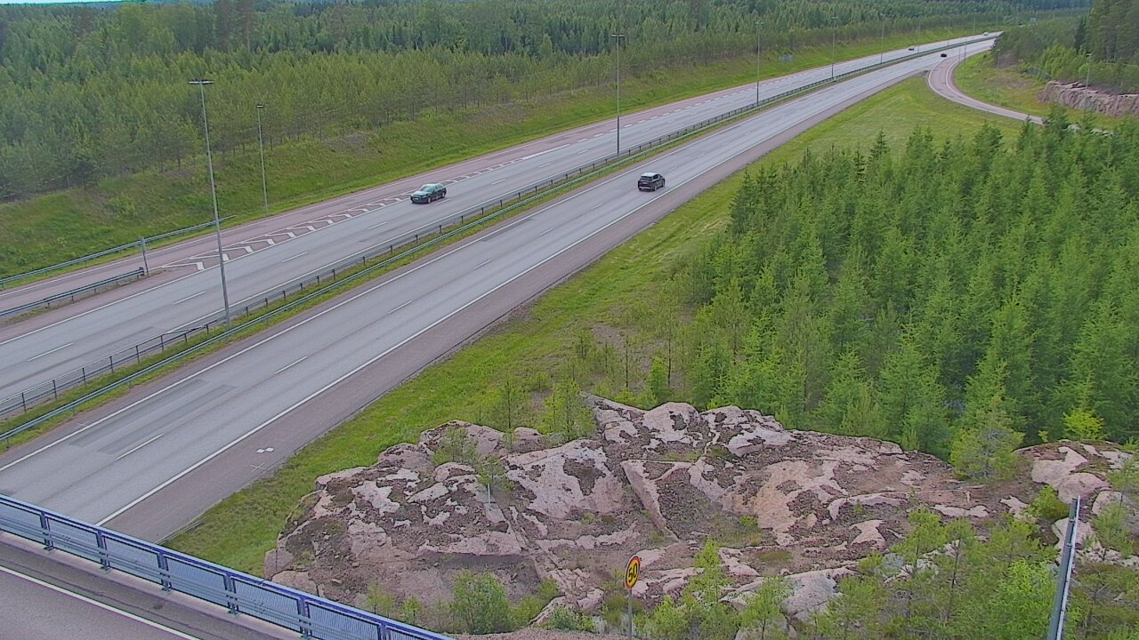 Weather Camera Image Väg 7 Pyttis, Ahvenkoski, Pyhtää, Kymenlaakso