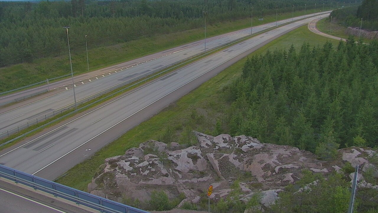 Weather Camera Image Väg 7 Pyttis, Ahvenkoski, Pyhtää, Kymenlaakso