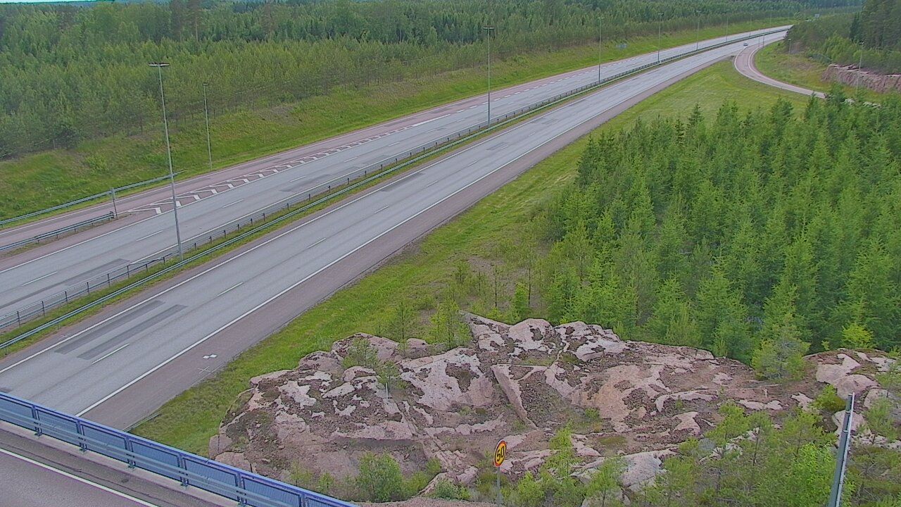 Weather Camera Image Väg 7 Pyttis, Ahvenkoski, Pyhtää, Kymenlaakso