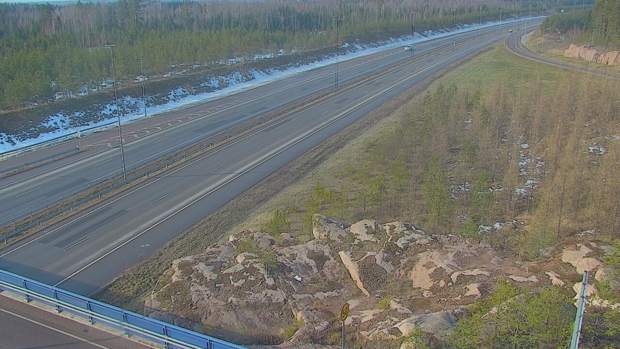 Weather Camera Image Road 7 Pyhtää, Ahvenkoski, Pyhtää, Kymenlaakso