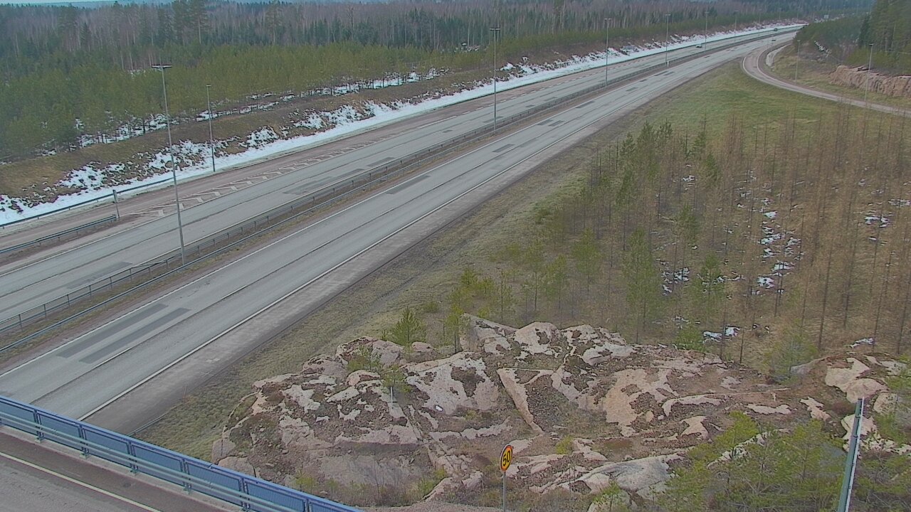 Weather Camera Image Väg 7 Pyttis, Ahvenkoski, Pyhtää, Kymenlaakso