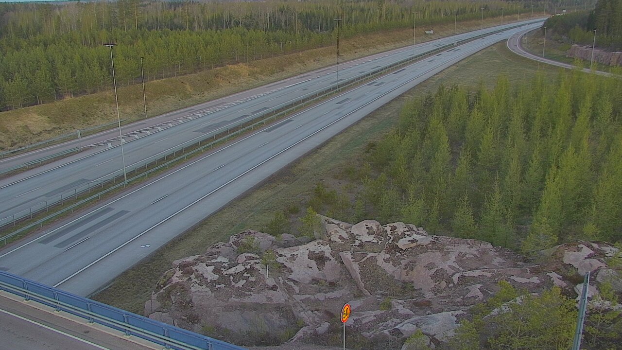 Weather Camera Image Road 7 Pyhtää, Ahvenkoski, Pyhtää, Kymenlaakso