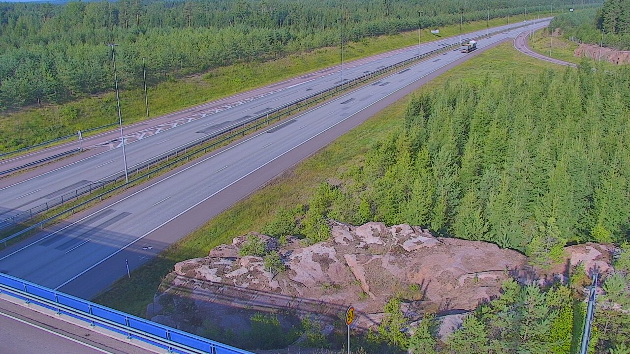 Weather Camera Image Road 7 Pyhtää, Ahvenkoski, Pyhtää, Kymenlaakso