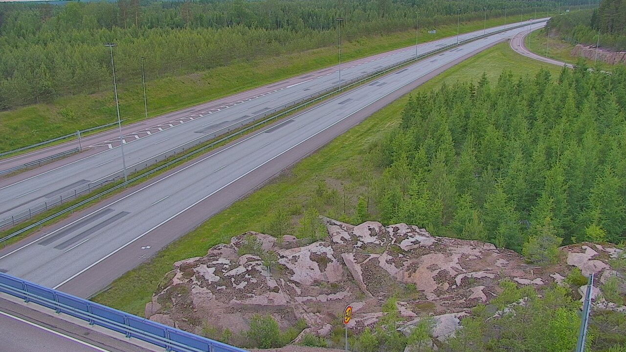 Weather Camera Image Väg 7 Pyttis, Ahvenkoski, Pyhtää, Kymenlaakso