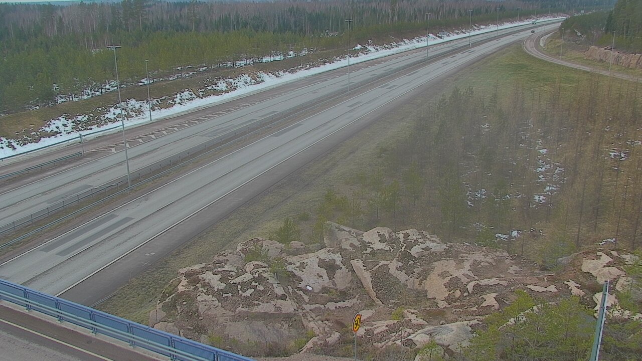 Weather Camera Image Väg 7 Pyttis, Ahvenkoski, Pyhtää, Kymenlaakso