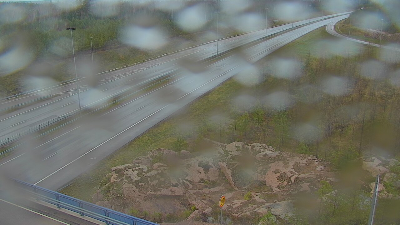 Weather Camera Image Väg 7 Pyttis, Ahvenkoski, Pyhtää, Kymenlaakso