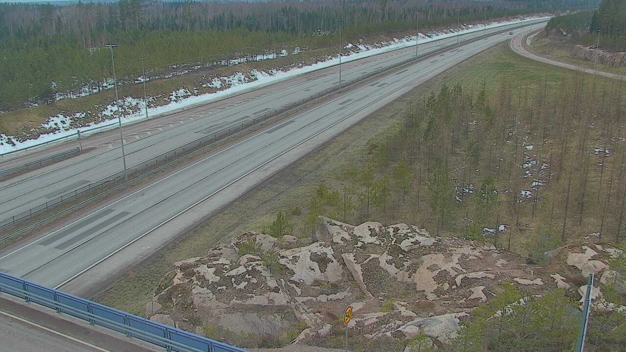 Weather Camera Image Väg 7 Pyttis, Ahvenkoski, Pyhtää, Kymenlaakso