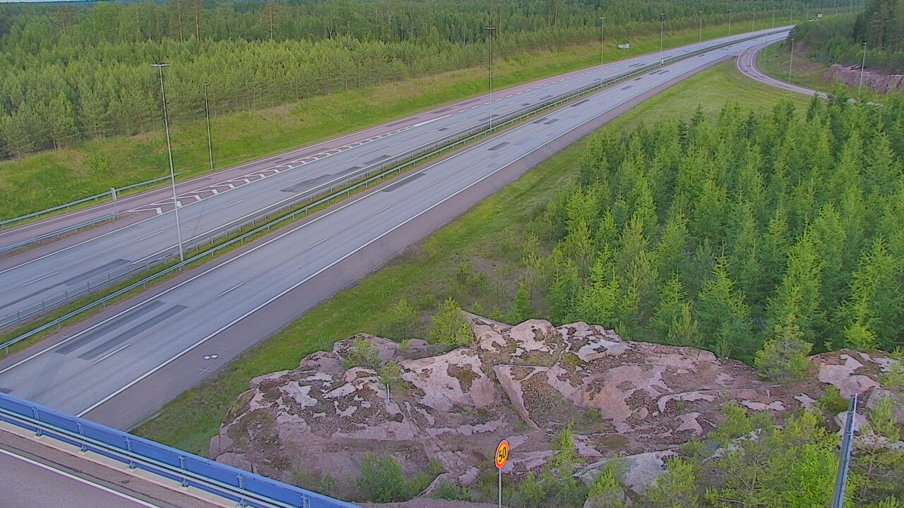 Weather Camera Image Väg 7 Pyttis, Ahvenkoski, Pyhtää, Kymenlaakso