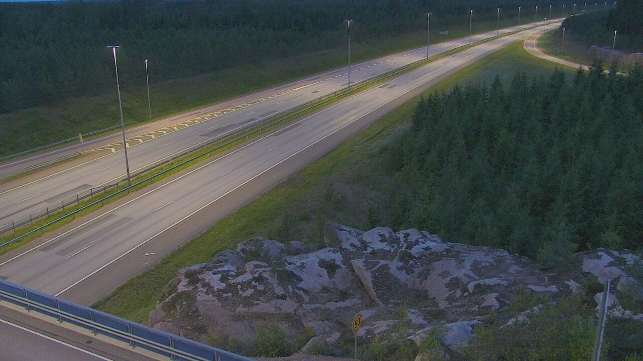 Weather Camera Image Väg 7 Pyttis, Ahvenkoski, Pyhtää, Kymenlaakso
