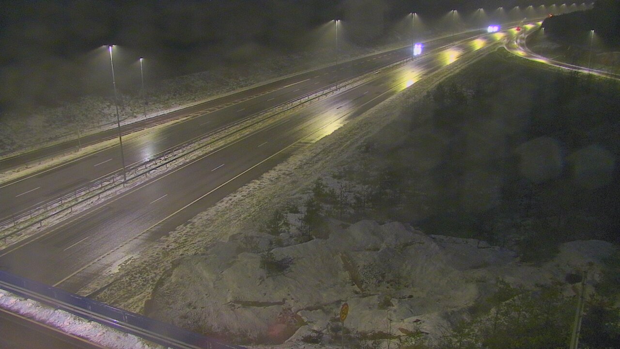 Weather Camera Image Väg 7 Pyttis, Ahvenkoski, Pyhtää, Kymenlaakso