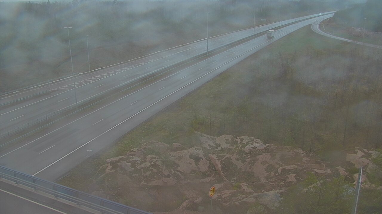 Weather Camera Image Väg 7 Pyttis, Ahvenkoski, Pyhtää, Kymenlaakso