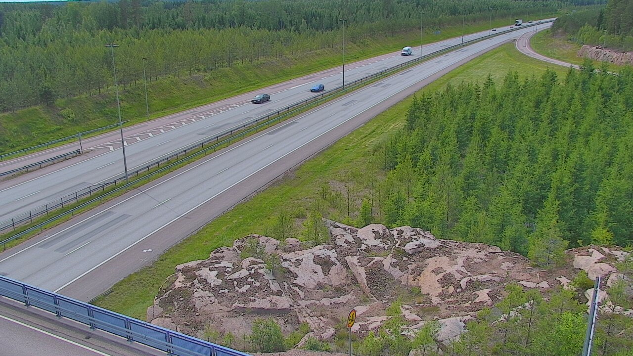 Weather Camera Image Väg 7 Pyttis, Ahvenkoski, Pyhtää, Kymenlaakso