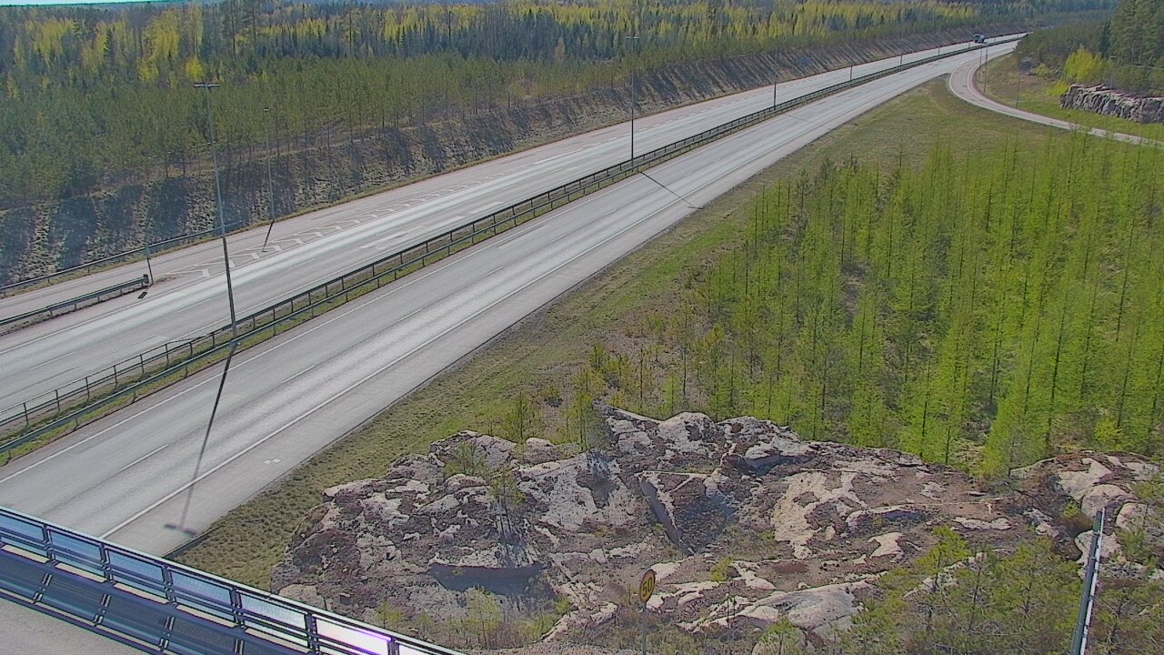 Weather Camera Image Väg 7 Pyttis, Ahvenkoski, Pyhtää, Kymenlaakso