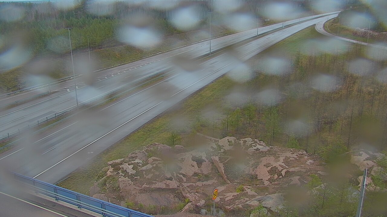 Weather Camera Image Väg 7 Pyttis, Ahvenkoski, Pyhtää, Kymenlaakso