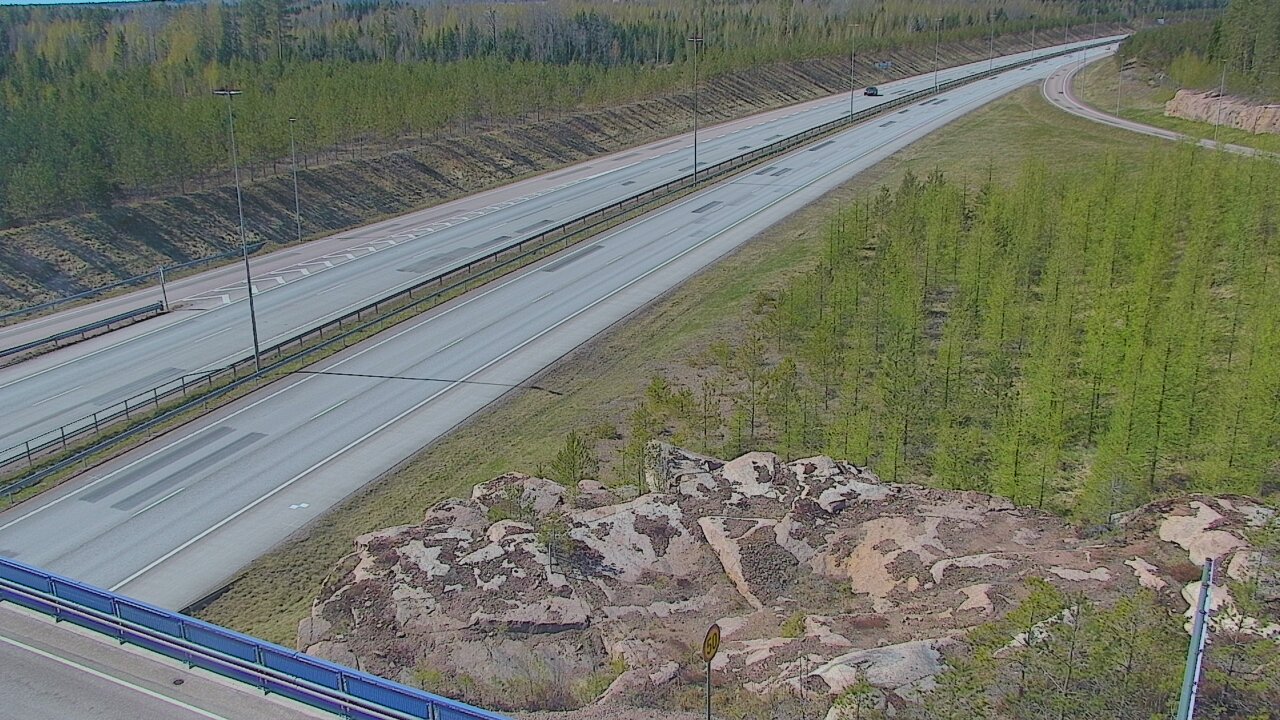 Weather Camera Image Väg 7 Pyttis, Ahvenkoski, Pyhtää, Kymenlaakso