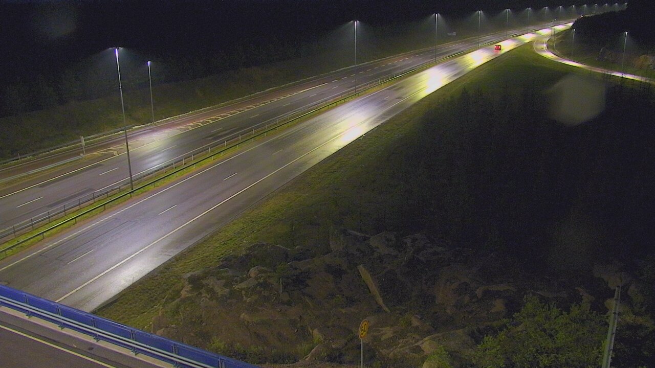 Weather Camera Image Väg 7 Pyttis, Ahvenkoski, Pyhtää, Kymenlaakso