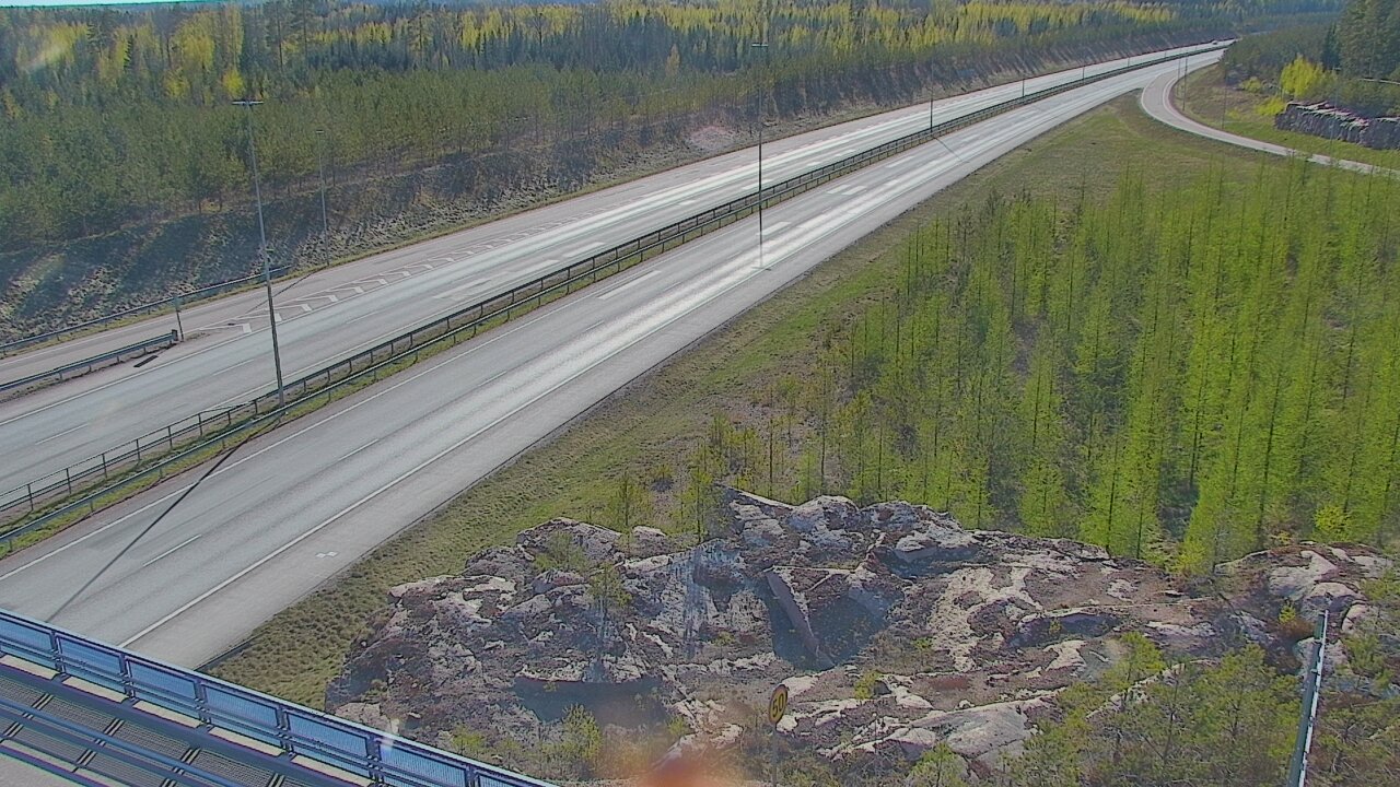Weather Camera Image Väg 7 Pyttis, Ahvenkoski, Pyhtää, Kymenlaakso