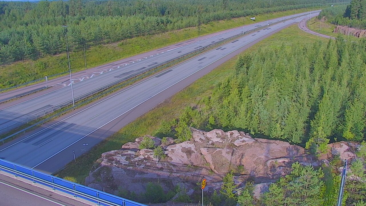 Weather Camera Image Road 7 Pyhtää, Ahvenkoski, Pyhtää, Kymenlaakso
