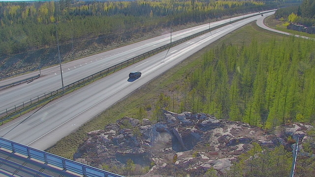 Weather Camera Image Väg 7 Pyttis, Ahvenkoski, Pyhtää, Kymenlaakso