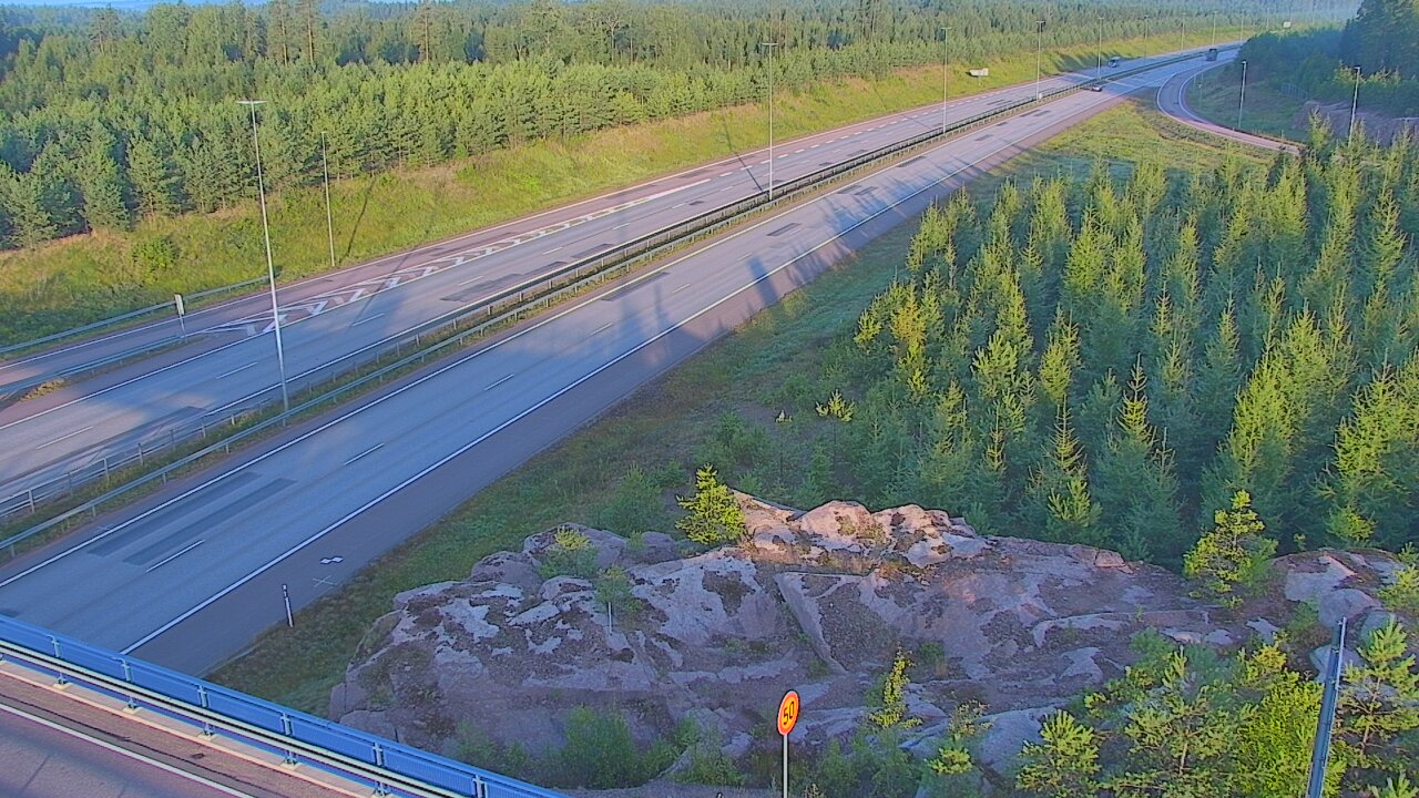 Weather Camera Image Road 7 Pyhtää, Ahvenkoski, Pyhtää, Kymenlaakso