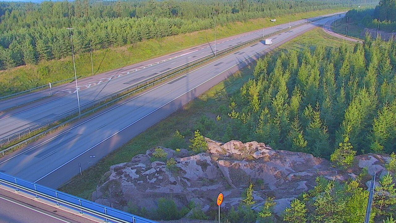 Weather Camera Image Road 7 Pyhtää, Ahvenkoski, Pyhtää, Kymenlaakso