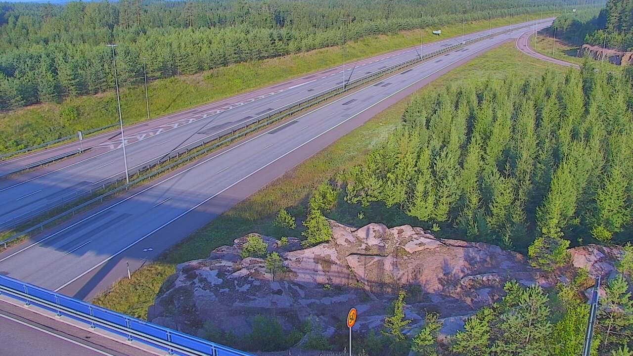Weather Camera Image Road 7 Pyhtää, Ahvenkoski, Pyhtää, Kymenlaakso