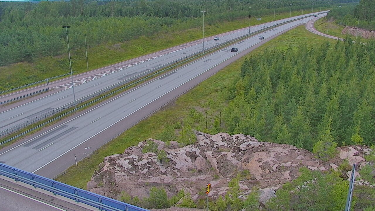 Weather Camera Image Road 7 Pyhtää, Ahvenkoski, Pyhtää, Kymenlaakso