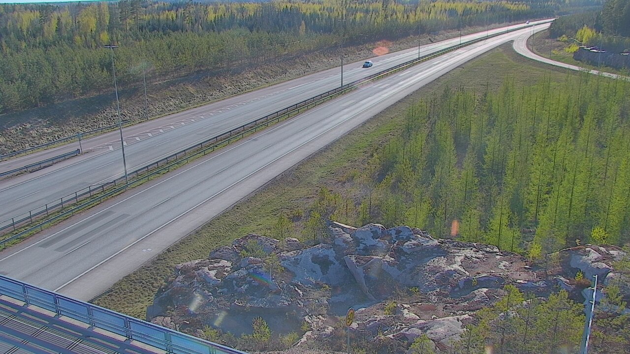 Weather Camera Image Väg 7 Pyttis, Ahvenkoski, Pyhtää, Kymenlaakso