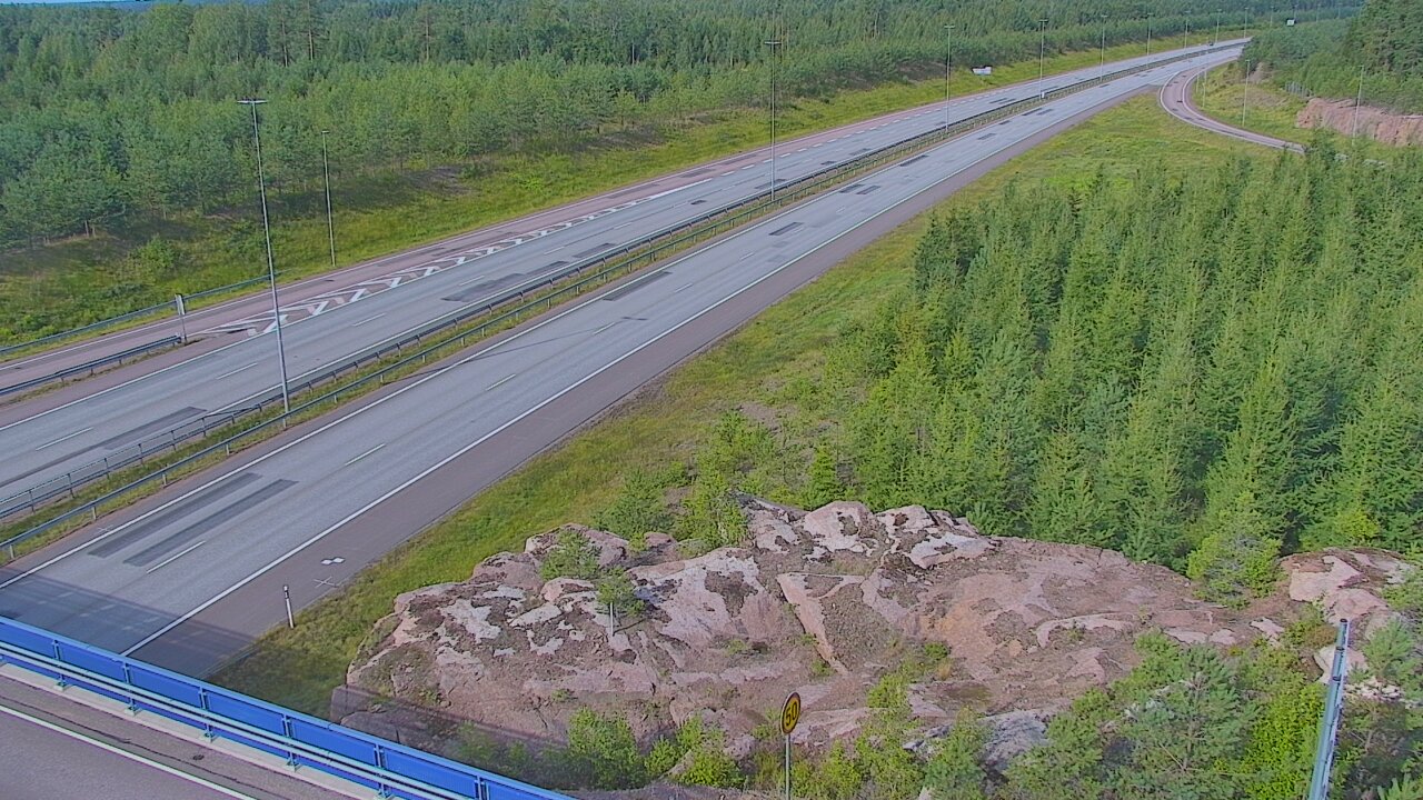 Weather Camera Image Road 7 Pyhtää, Ahvenkoski, Pyhtää, Kymenlaakso