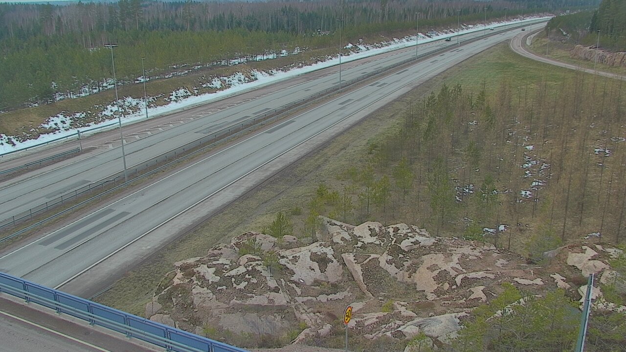 Weather Camera Image Väg 7 Pyttis, Ahvenkoski, Pyhtää, Kymenlaakso