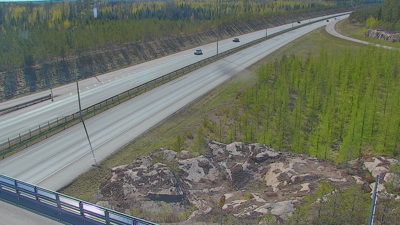 Weather Camera Image Väg 7 Pyttis, Ahvenkoski, Pyhtää, Kymenlaakso