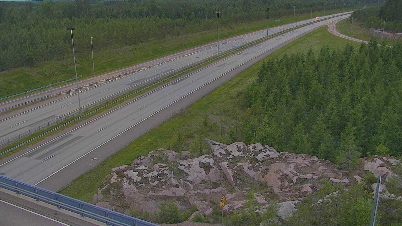 Weather Camera Image Väg 7 Pyttis, Ahvenkoski, Pyhtää, Kymenlaakso