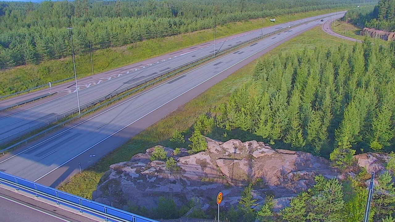 Weather Camera Image Road 7 Pyhtää, Ahvenkoski, Pyhtää, Kymenlaakso