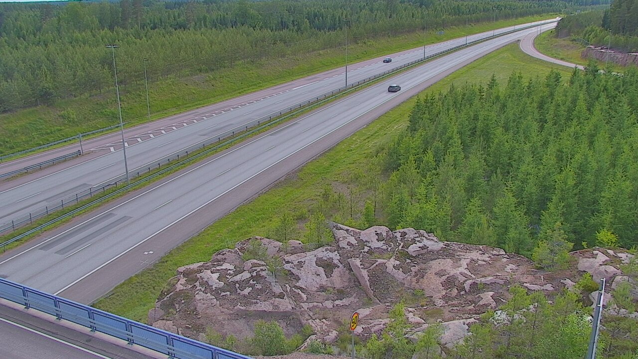 Weather Camera Image Väg 7 Pyttis, Ahvenkoski, Pyhtää, Kymenlaakso