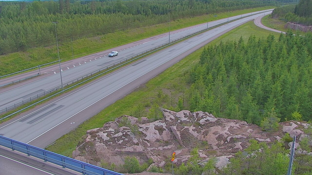 Weather Camera Image Väg 7 Pyttis, Ahvenkoski, Pyhtää, Kymenlaakso