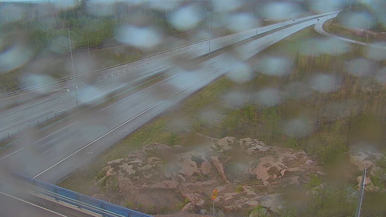 Weather Camera Image Väg 7 Pyttis, Ahvenkoski, Pyhtää, Kymenlaakso