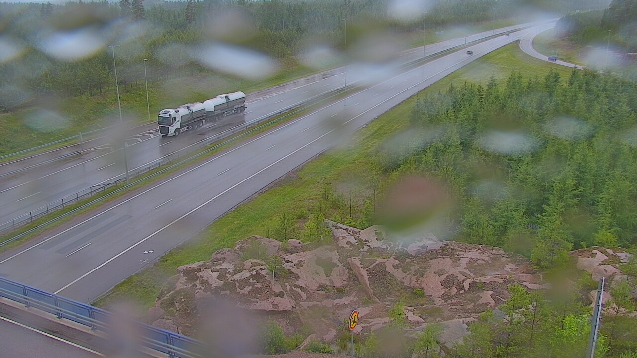 Weather Camera Image Väg 7 Pyttis, Ahvenkoski, Pyhtää, Kymenlaakso